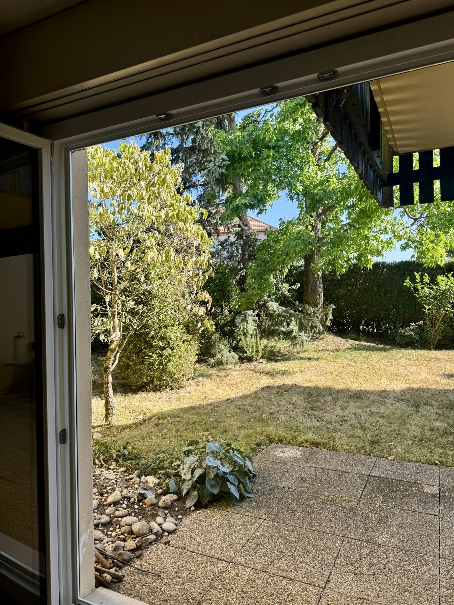 Jardin depuis int E M