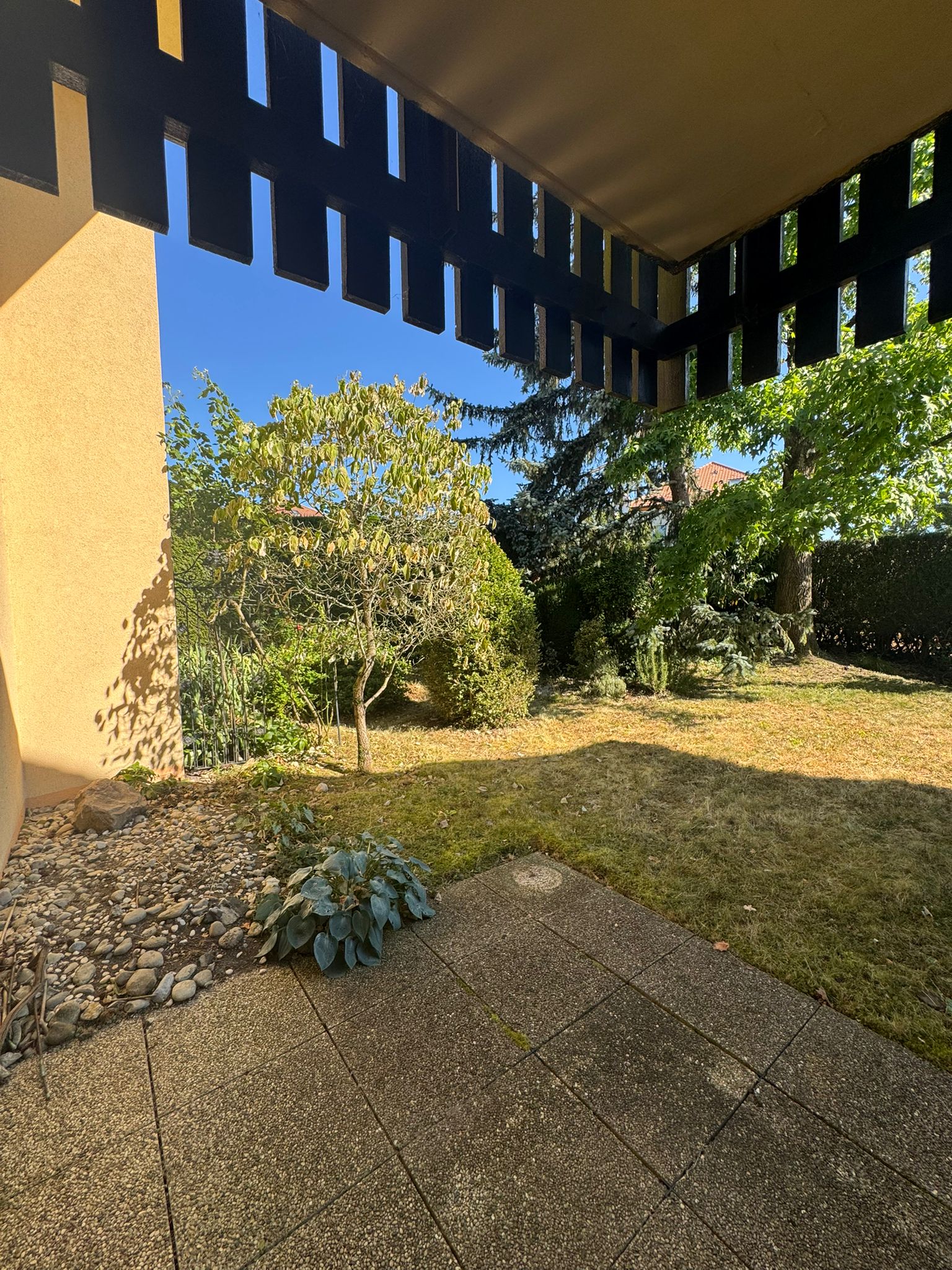 Terrasse E avec arbres M